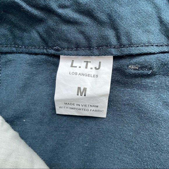 NWT Letter To Juliet LTJ Cotton Nautical Shorts Navy Blue Size Medium NEW Preppy - Picture 7 of 9